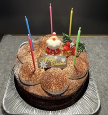 画像1: 【ご予約・店頭受け取り】クリスマスケーキ　　ガトーショコラ (1)